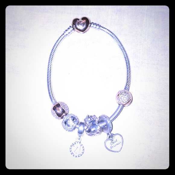 Pandora Jewelry - Rose Gold Pandora Charm Bracelet! 🌟